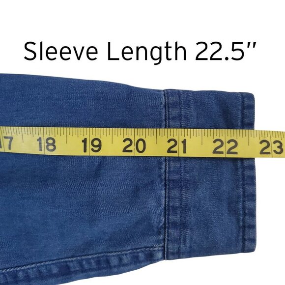 Old Navy Chambray Lightweight Denim Shirtdress Size M - Picture 12 of 12